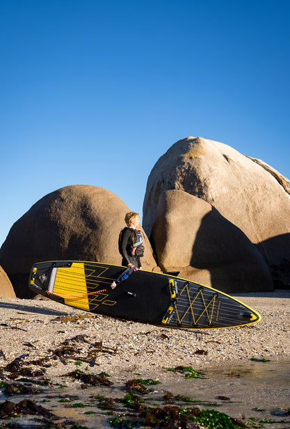 Aquaplanet STINGER Explorer 12'8" Inflatable Paddle Board Package