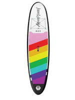 Board Only | Aquaplanet MAX 10’6″ Inflatable Paddle Board - Rainbow