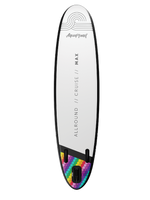 Board Only | Aquaplanet MAX 10’6″ Inflatable Paddle Board - Rainbow