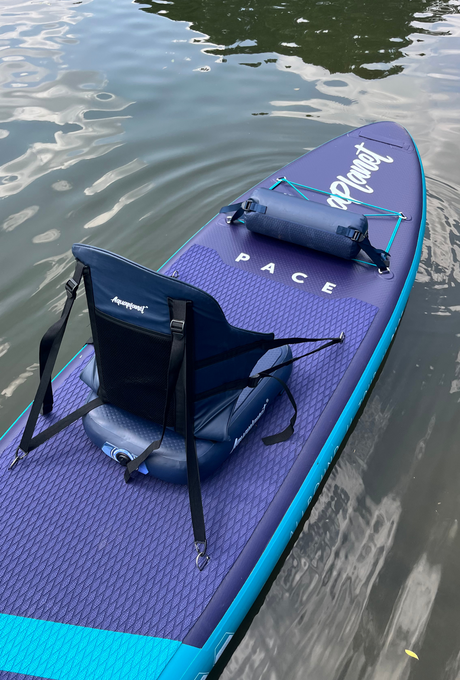 Aquaplanet Inflatable Kayak Seat with Footrest