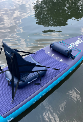 Aquaplanet Inflatable Kayak Seat with Footrest