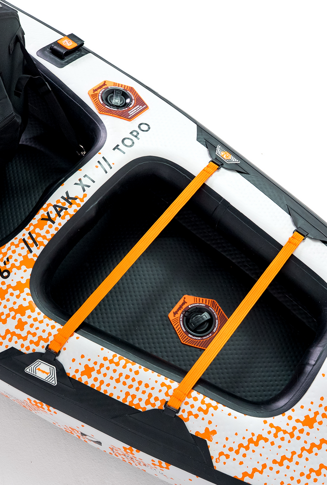 Aquaplanet YAK X1 Inflatable Dropstitch Kayak Package – 12'6