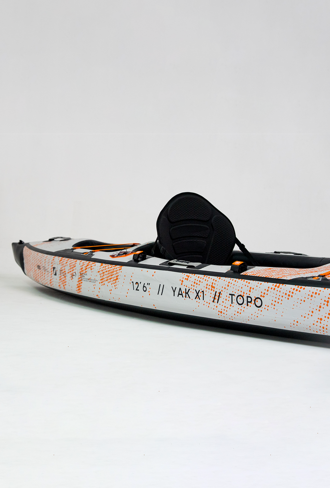 Aquaplanet YAK X1 Inflatable Dropstitch Kayak Package – 12'6