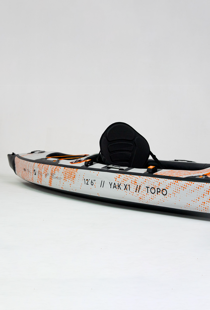 Aquaplanet YAK X1 Inflatable Dropstitch Kayak Package – 12'6" One Person
