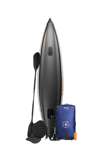 Aquaplanet YAK X1 Inflatable Dropstitch Kayak Package – 12'6" One Person