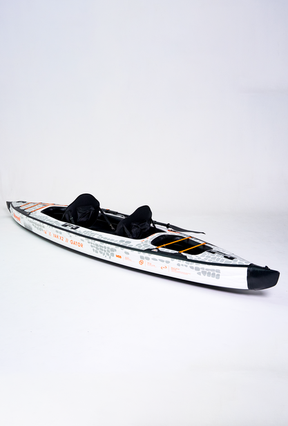 Aquaplanet YAK X2 Inflatable Dropstitch Kayak Package - 14' Two Person