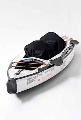 Aquaplanet YAK X2 Inflatable Dropstitch Kayak Package - 14' Two Person