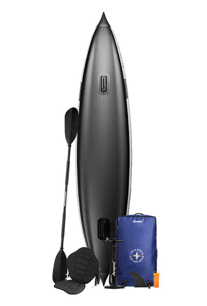 Aquaplanet YAK X2 Inflatable Dropstitch Kayak Package - 14' Two Person