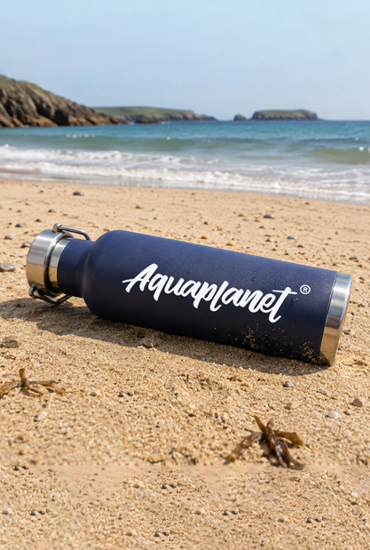 Aquaplanet Stainless Steel Water Bottle - Signature