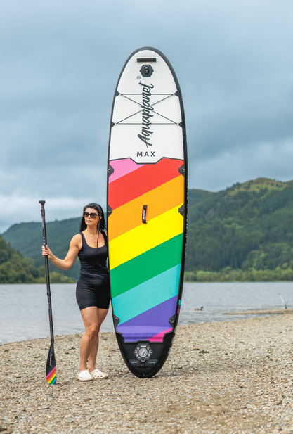 Aquaplanet MAX 10’6″ Inflatable Paddle Board Package - Prism