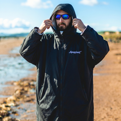 Aquaplanet Dry Waterproof Changing Robe - Black
