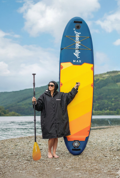 Aquaplanet Dry Waterproof Changing Robe - Black