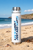 Aquaplanet Stainless Steel Water Bottle - Life Is Simple