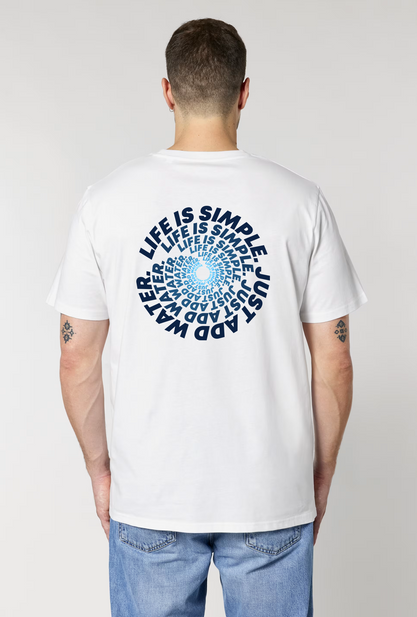 Aquaplanet Organic Cotton Just Add Water T-Shirt - Spiral Edition