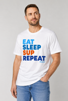 Aquaplanet Organic Cotton Eat, Sleep SUP Repeat T-Shirt