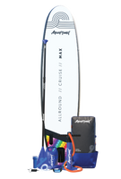 Aquaplanet MAX 10’6″ Inflatable Paddle Board Package - Rainbow