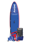 Aquaplanet PACE 10’6″ Inflatable Paddle Board Package - Red/Blue