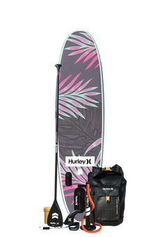 Hurley Advantage Dark Smoke 10'6" Inflatable Paddle Board Package