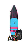 Hurley ApexTour Miami Neon 10'8" Inflatable Paddle Board Package