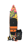 Hurley ApexTour Midnight Tropics 10'8" Inflatable Paddle Board Package