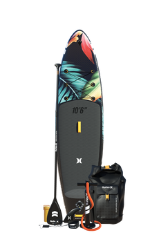 Hurley Phantomtour Paradise 10’6" Inflatable Paddle Board Package