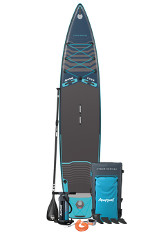 Aquaplanet CUDA Expedition 14' Inflatable Paddle Board Package