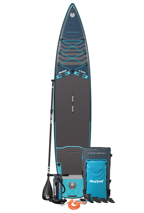 Aquaplanet CUDA Expedition 14' Inflatable Paddle Board Package