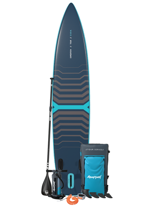 Aquaplanet CUDA Expedition 14' Inflatable Paddle Board Package