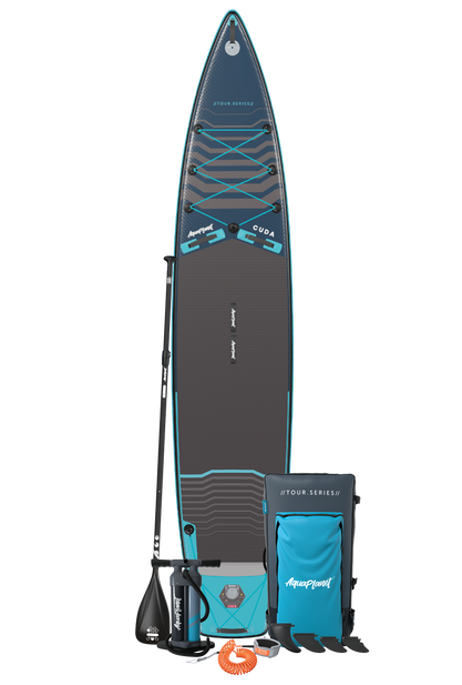Aquaplanet CUDA Expedition 14' Inflatable Paddle Board Package