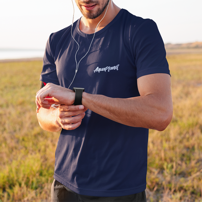 Aquaplanet Logo Premium Cotton T-Shirt - Men's
